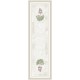 Chemin de table jacquard Gordes 1m 80 / 55 cm