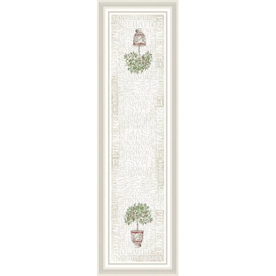 Chemin de table jacquard Gordes 1m 80 / 55 cm