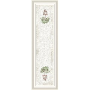 Chemin de table jacquard Gordes 1m 80 / 55 cm