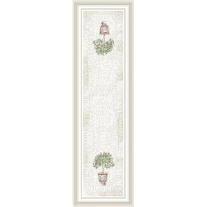 Chemin de table jacquard Gordes 1m 80 / 55 cm