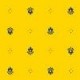 Nappe coton 2m/1m50  exclusif  jaune bleu