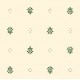 Serviette exclusif Blanc Vert