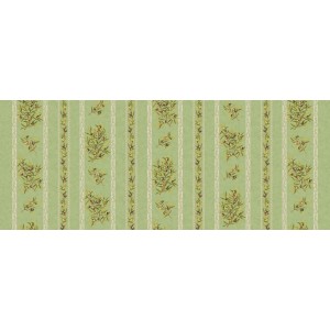 Nappe clos des oliviers vert coton enduit 1m50/1m20
