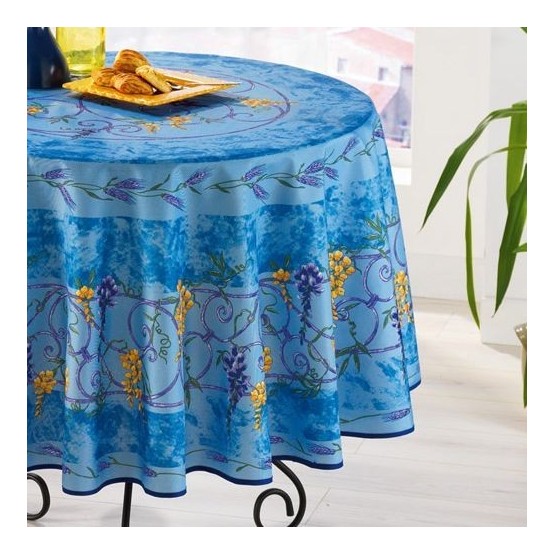 Eternal Beauty Nappe Ronde Résistante Aux éclaboussures Pour Intérieur