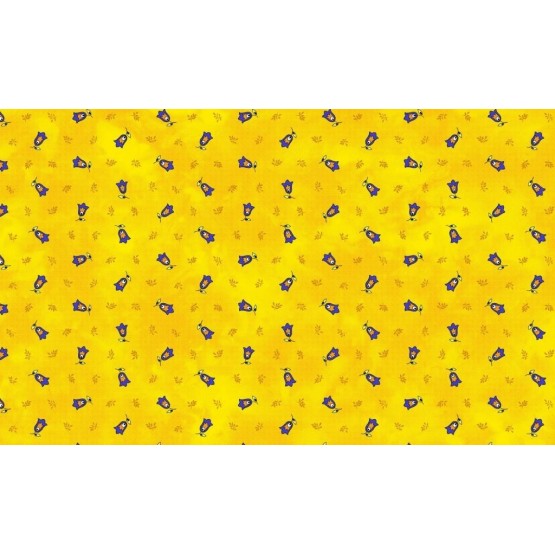 Serviette tradition jaune  40 cm /40cm