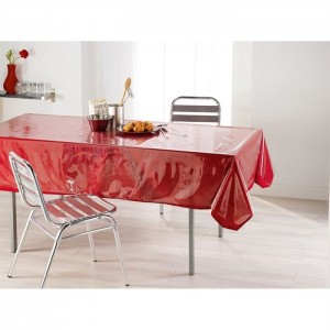 Nappe transparente (0,5mm) 150 X 60 cm - Toile cirée, protège table