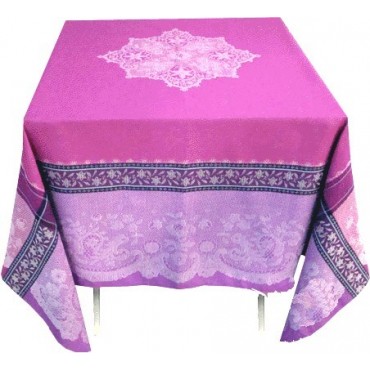 Nappe carrée 160x160cm DIABOLO Sapin