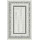 Nappe 160cm x 260 cm Jacquard Bastide gris traité téflon 