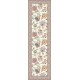 Chemin de table jacquard garance jaune bleu 1m 70 / 50 cm