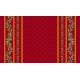 Nappe coton enduit  plastifiée ramatuelle rouge  2m50 / 1m55