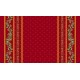 Nappe coton enduit  plastifiée ramatuelle rouge  2m50 / 1m55