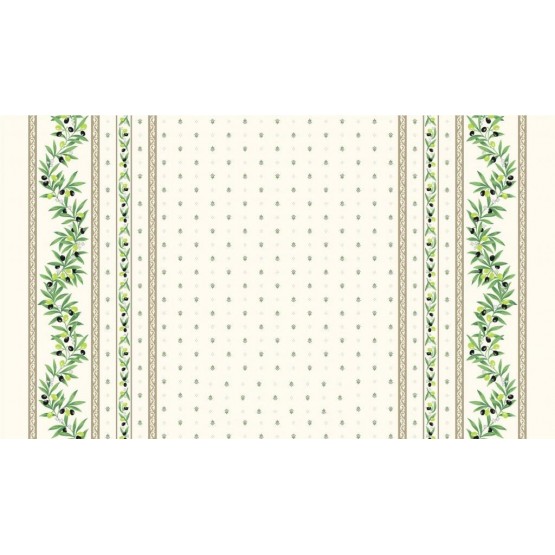 Nappe coton 2m/1m55  ramatuelle  écru