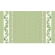 Nappe  coton Ramatuelle vert 1m55/1m20