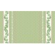 Nappe coton ramatuelle vert 2m50/1m55