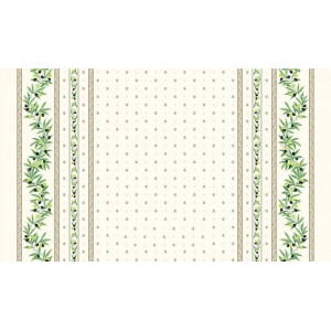 Nappe coton Ramatuelle écru  3m/1m55