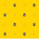 Nappe exclusif jaune bleu enduite 2m / 1m50