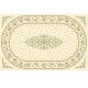 Nappe faïence de Moustiers bleu  plastifiée 2m50 / 1m50