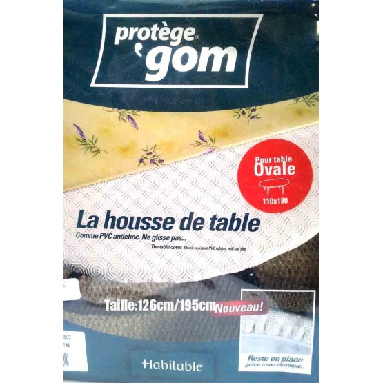 Bulgomme pour table ronde ou ovale