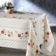 Nappe anti Tache et Sans Repassage coquelicot 2m/1m50