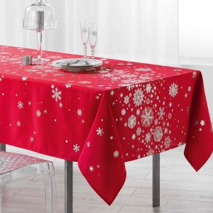 nappe-rectangle-constellation-rouge-polyester-noel-étoile-rouge-argent-brillant-anti-atche-infroissable-tablecloth-nappe-table