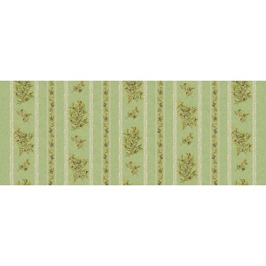 Nappe clos des oliviers vert coton enduit 1m50/1m20