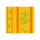 Nappe clos des oliviers jaune coton enduit 1m50/1m20