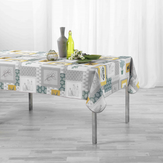 Nappe rectangle 2m40 x 1m50 ref I260 Polyester Anti tache et
