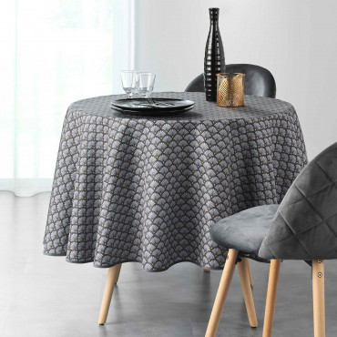 nappe-artchic-gris-ronde-nappe ronde-1m80-nappe provençale-