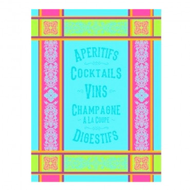 torchon-bleu-turquoise-50x70cm-apero-coton