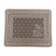 set de table-gris souris-jacquard-tissé-téflon-antitache-provençale