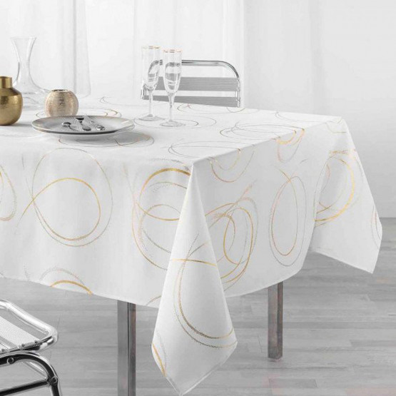 Pack floral Tissus : anti tâche & imperméable ⚜️ nappe 180/200cm ou  150/200cm ⚜️6 serviettes de table ⚜️Set de table avec support en…