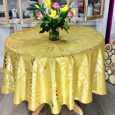 nappe-belflor-jaune-or-ronde-1m80-antitache-infroissable-polyester