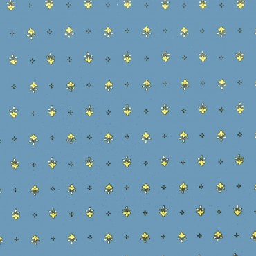 tissu-au-mètre-vence-largeur-140cm-bleu-jaune-coton-provençale-nappe-jupe-robe