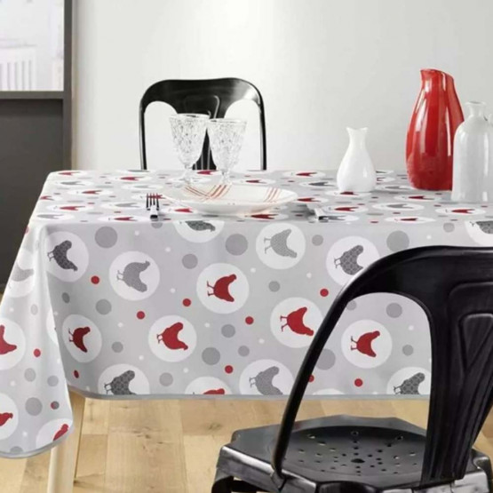 Nappe 2m40 x 1m50 Loelia Anti tache et infroissable