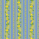 tissu-citron-mimosa-bleu-coton-motif-lavande-provençale-vendu-au-mètre