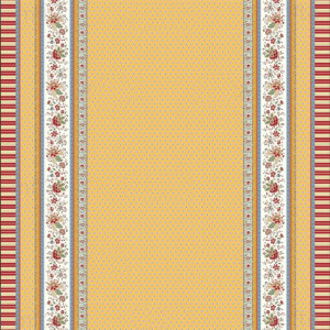 nappe-rectangle-gordes--provençale-coton-jaune-