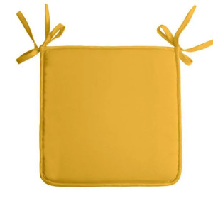 coussin-de-chaise-jaune-soleil-polyester-hawai-vendu-unité-antitache