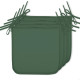 coussin de chaise- vert-carré-38 cm-antitache-polyester-nouette