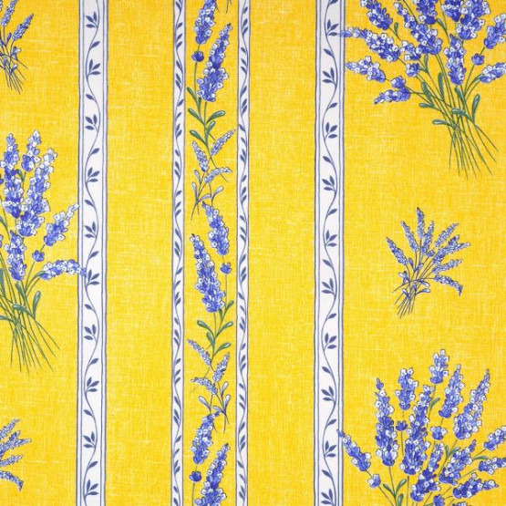 tissu-valensole-jaune-coton-motif-lavande-provençale-vendu-au-mètre