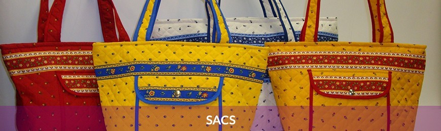 Sac en tissu matelassé