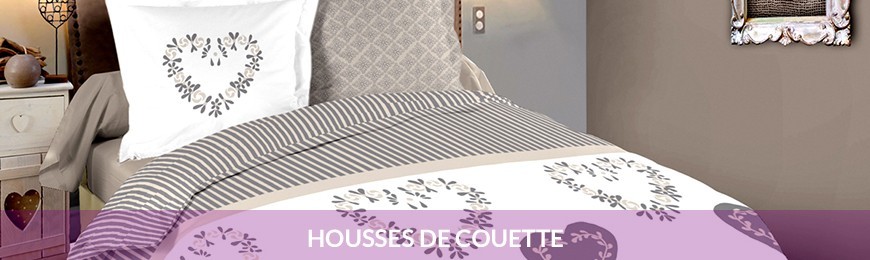 Housse de couette en coton